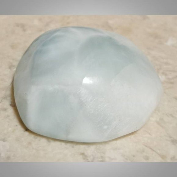 LARIMAR tumbled stone rock crystal    CHAKRA : inner peace : harmony : joy 01 - Picture 6 of 7